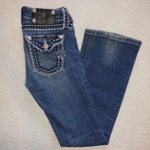 Girls Bootcut Miss Me Jeans
